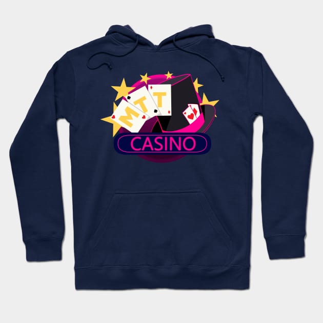 MTT Casino Hoodie by cyaneworks